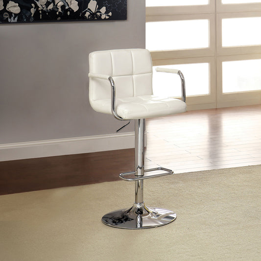 Furniture of America - Corfu Bar Stool in White - CM-BR6917WH View 1