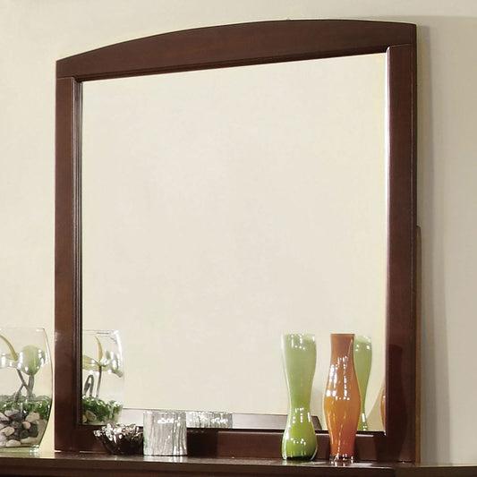 Furniture of America - Corry Mirror in Dark Walnut - CM7905EXP-M View 1