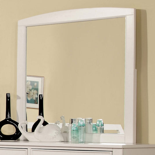 Furniture of America - Corry Mirror in White - CM7905WH-M View 1