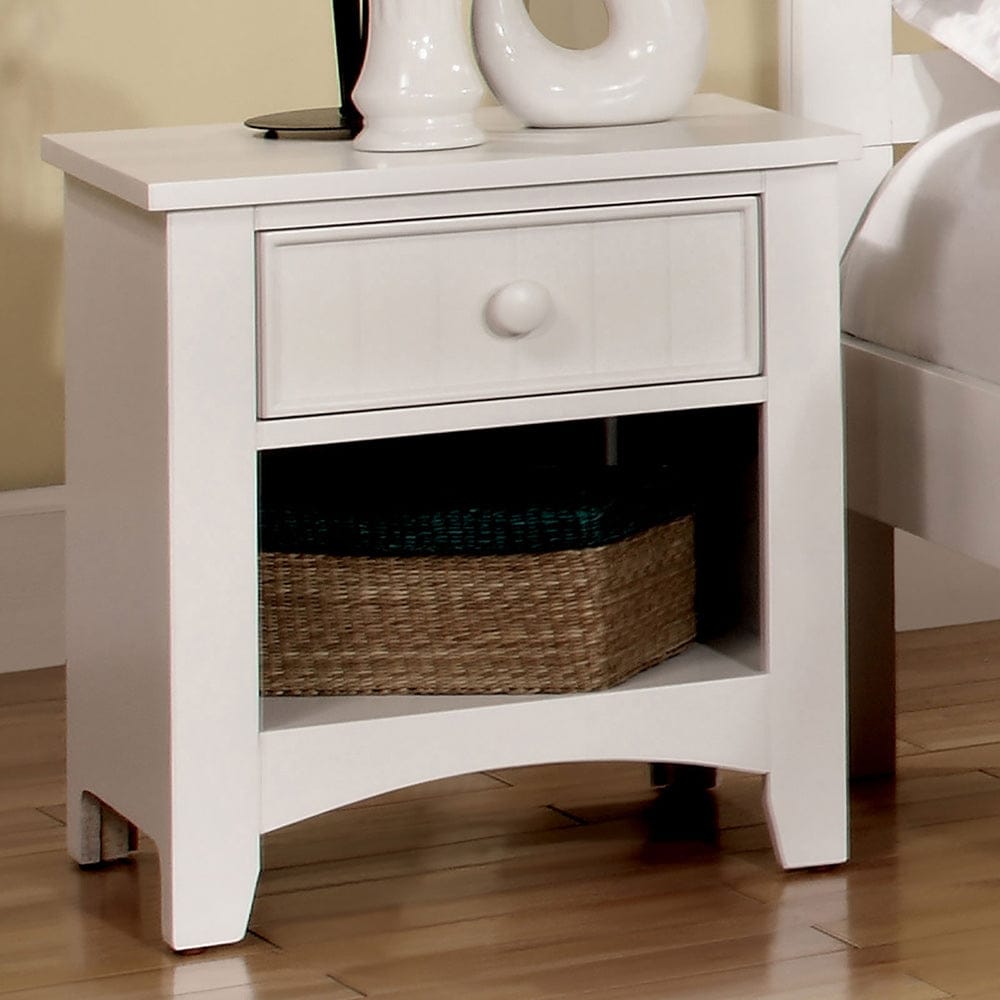 Furniture of America - Corry Nightstand in White - CM7905WH-N View 1