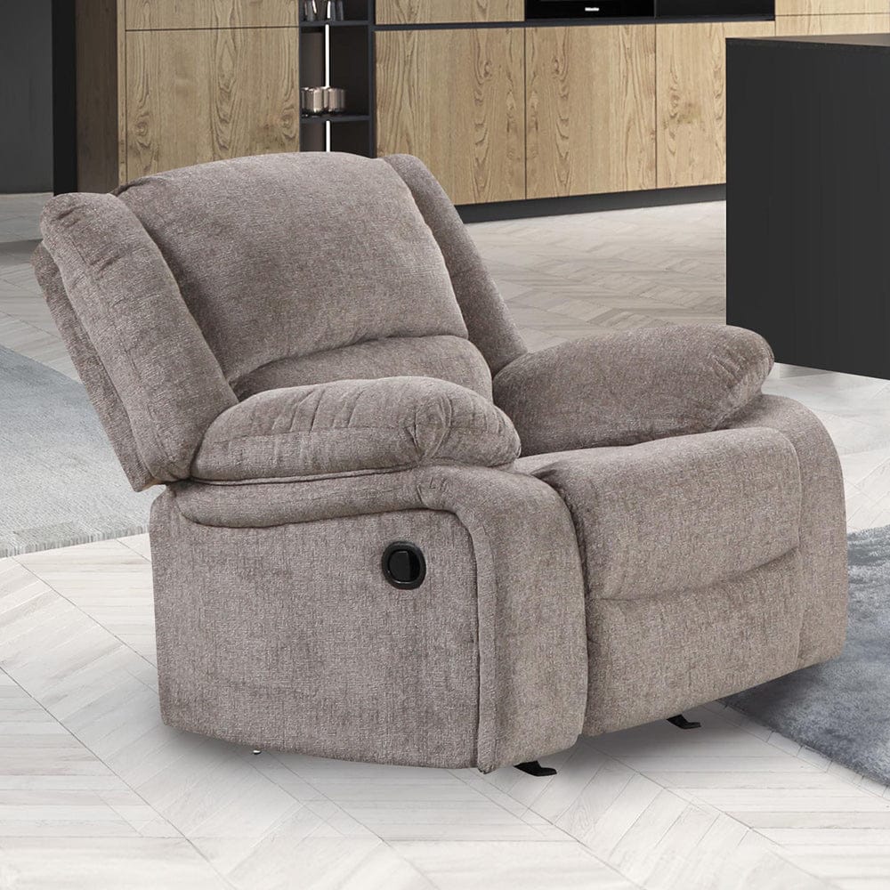 Furniture of America - Cosimo Recliner in Mocha - NX6003GY-CH View 1