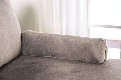Furniture of America - Cramlington Sectional in Light Gray - SM7775-SECT View 6