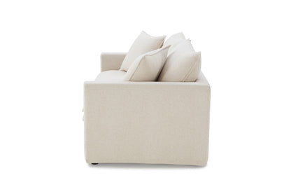 Furniture of America - Crayford Loveseat in Taupe - FM63010TP-LV View 3