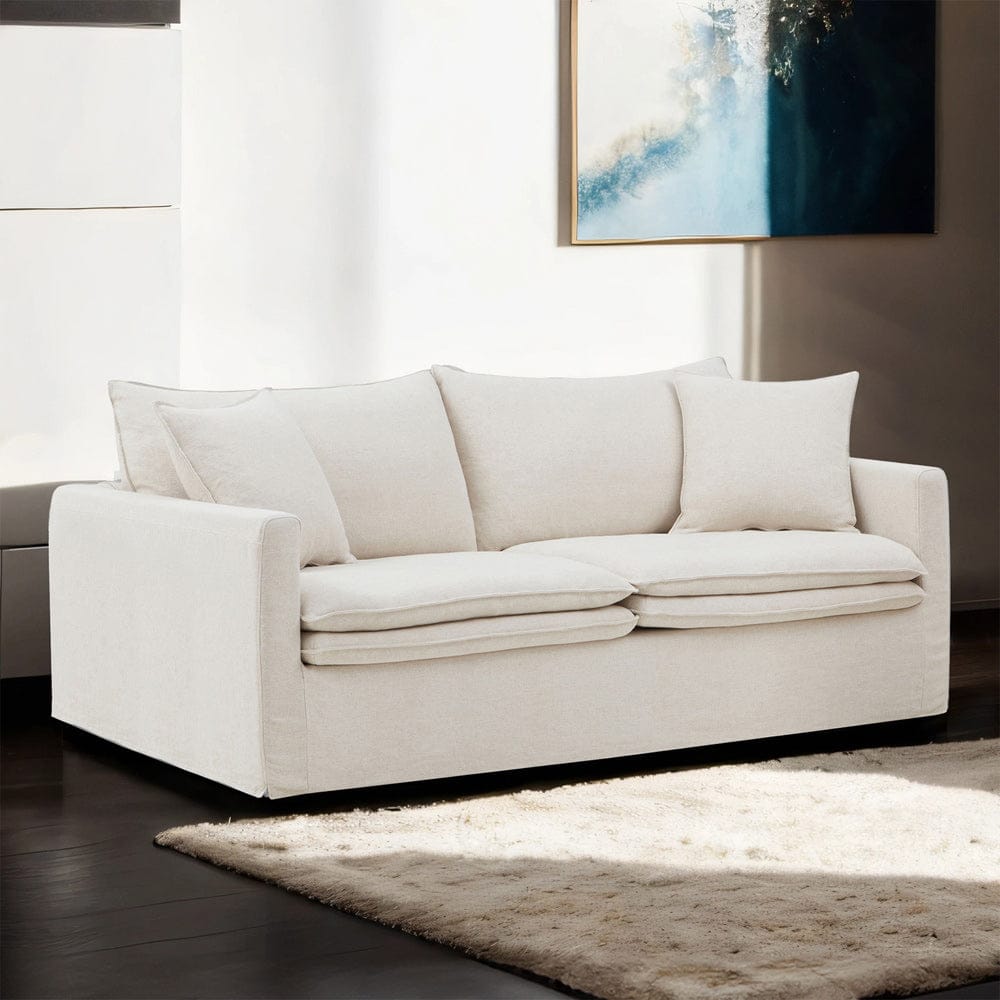 Furniture of America - Crayford Sofa in Taupe - FM63010TP-SF View 7