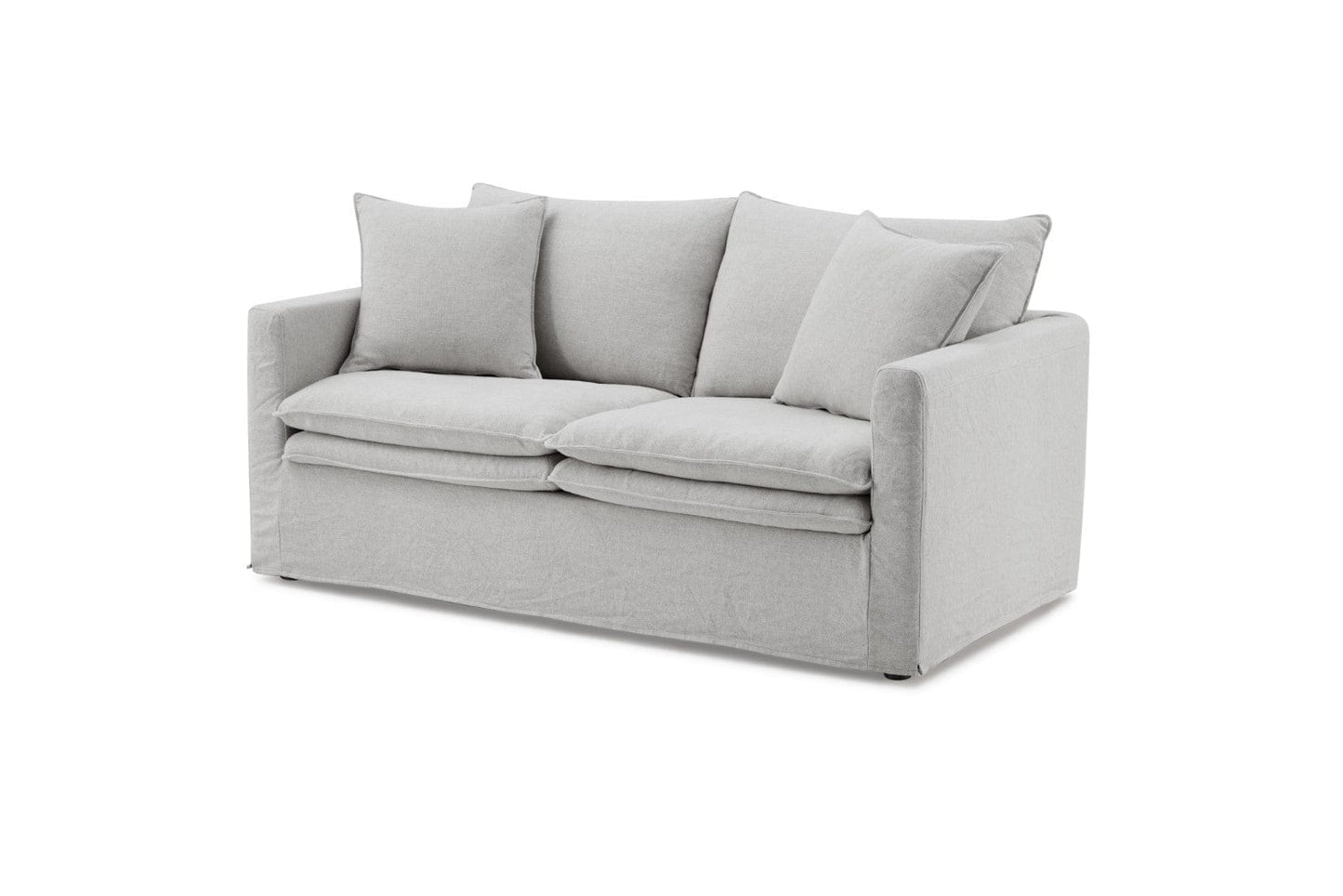 Furniture of America - Crayford Sofa + Loveseat in Light Gray - FM63010LG-2PC View 1