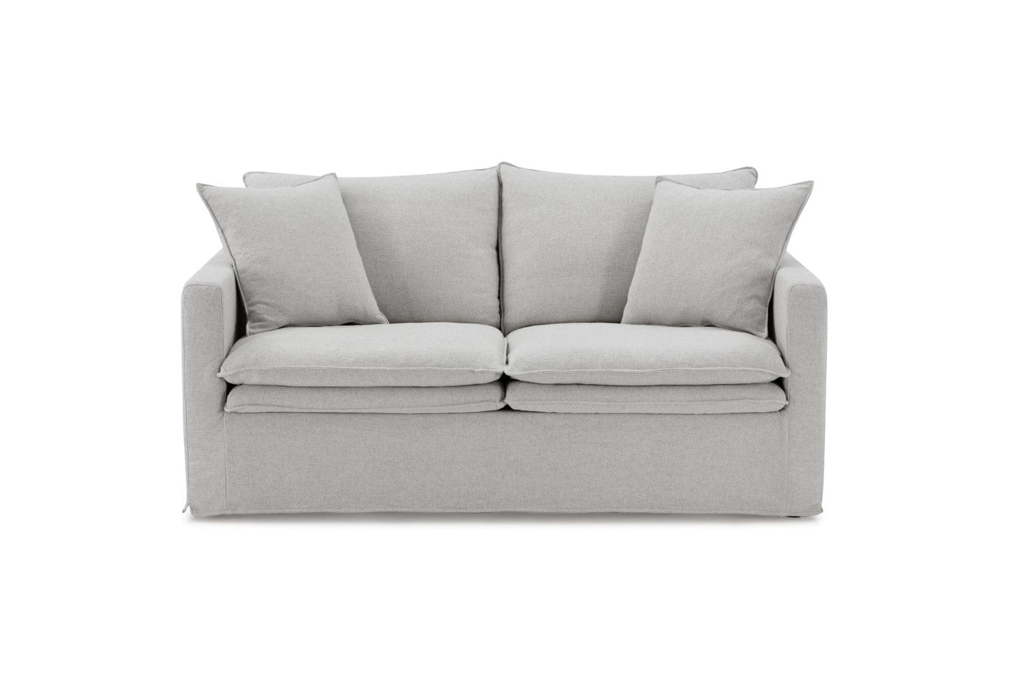 Furniture of America - Crayford Sofa + Loveseat in Light Gray - FM63010LG-2PC View 2