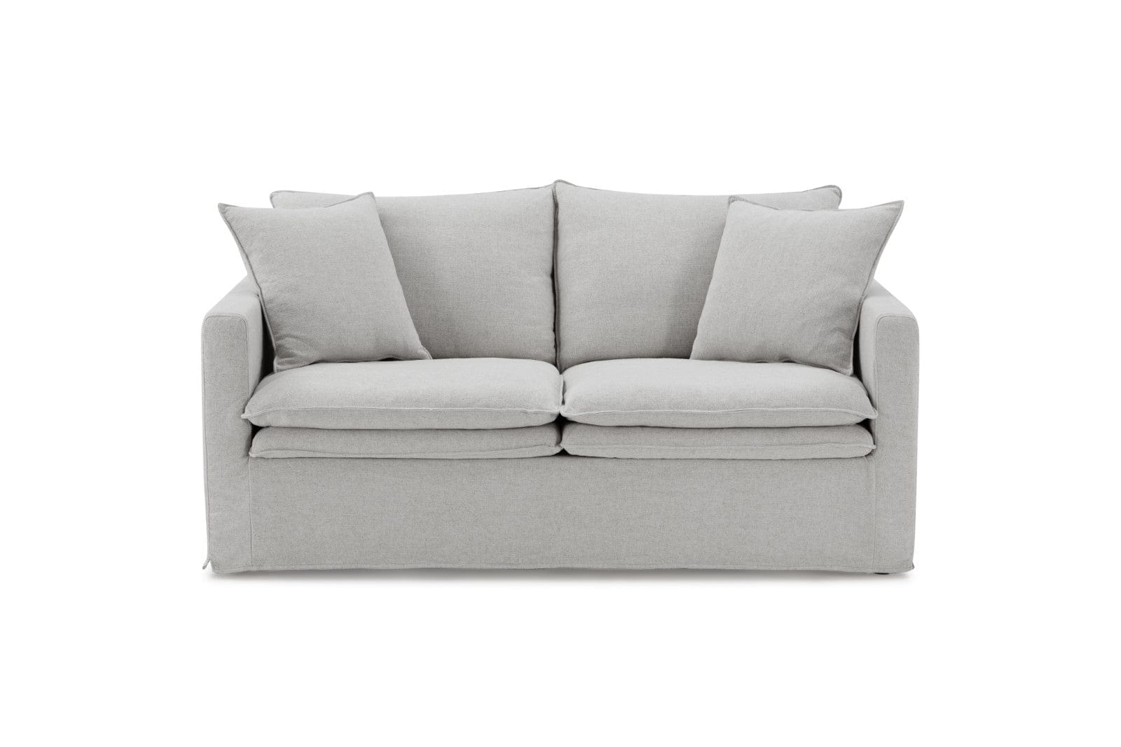 Furniture of America - Crayford Sofa + Loveseat in Light Gray - FM63010LG-2PC View 2