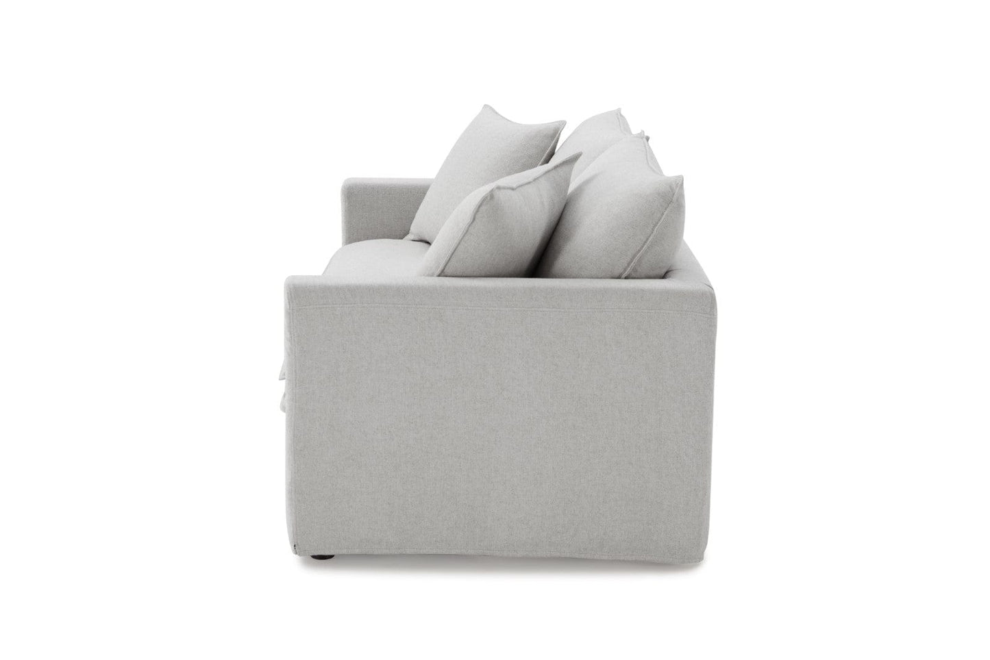 Furniture of America - Crayford Sofa + Loveseat in Light Gray - FM63010LG-2PC View 3