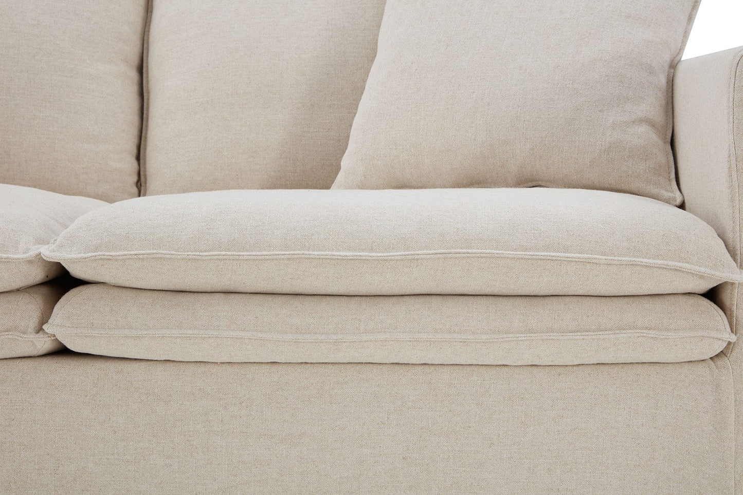 Furniture of America - Crayford Sofa + Loveseat in Taupe - FM63010TP-2PC View 4