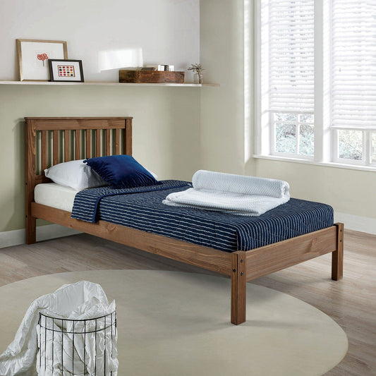 Furniture of America - Creswell 4 Pc. Twin Bedroom Set in Mahogany - AM7972MH-T-4PC View 2