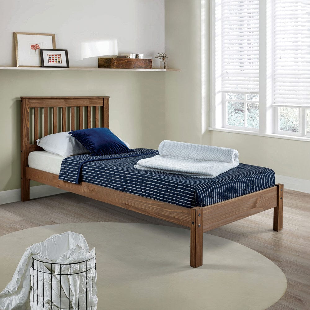 Furniture of America - Creswell Twin Bed in Mahogany - AM7972MH-T-BED View 5