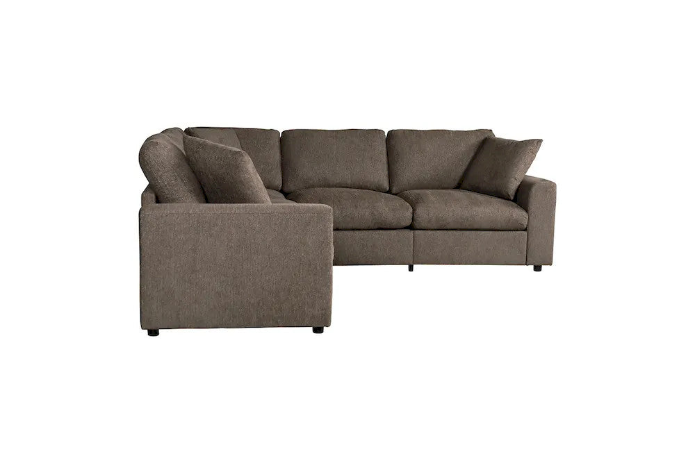 Furniture of America - Crowle - Sectional - Light Brown - FM67010BR-SECT view 3