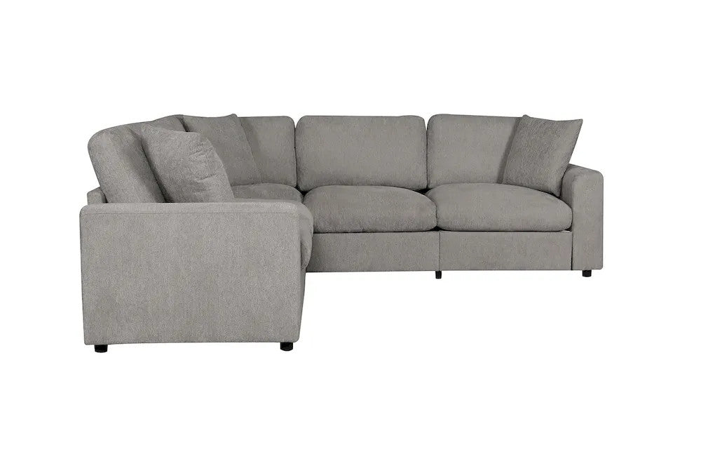 Furniture of America - Crowle - Sectional - Light Gray - FM67010LG-SECT view 3