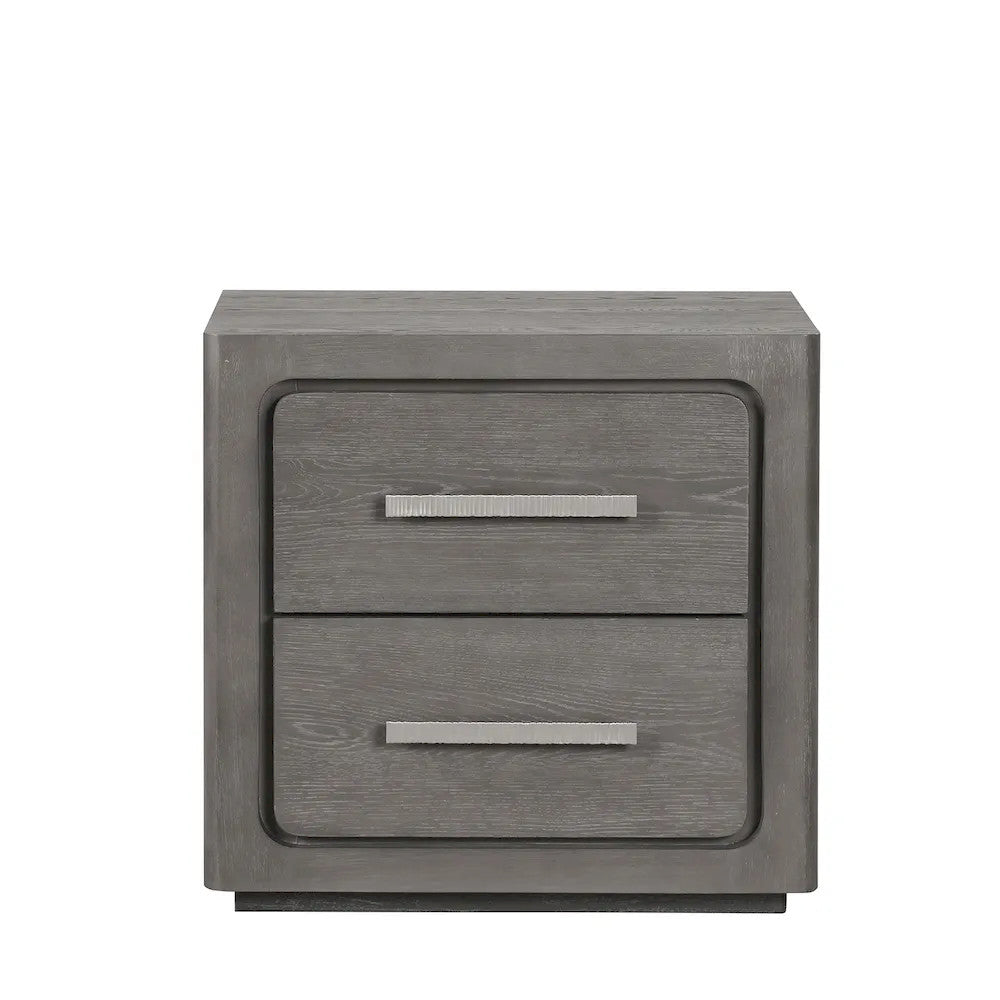 Furniture of America - Crowthorne - 4 Pc. Queen Bedroom Set w/ 2NS - Warm Gray - FM70100GY-Q-5PC-2NS view 3
