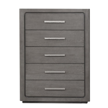 Furniture of America - Crowthorne Chest in Warm Gray - FM70100GY-C View 2