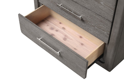 Furniture of America - Crowthorne Chest in Warm Gray - FM70100GY-C View 5