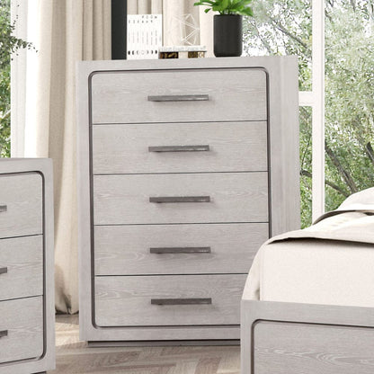 Furniture of America - Crowthorne Chest in White Oak - FM70100AK-C View 5