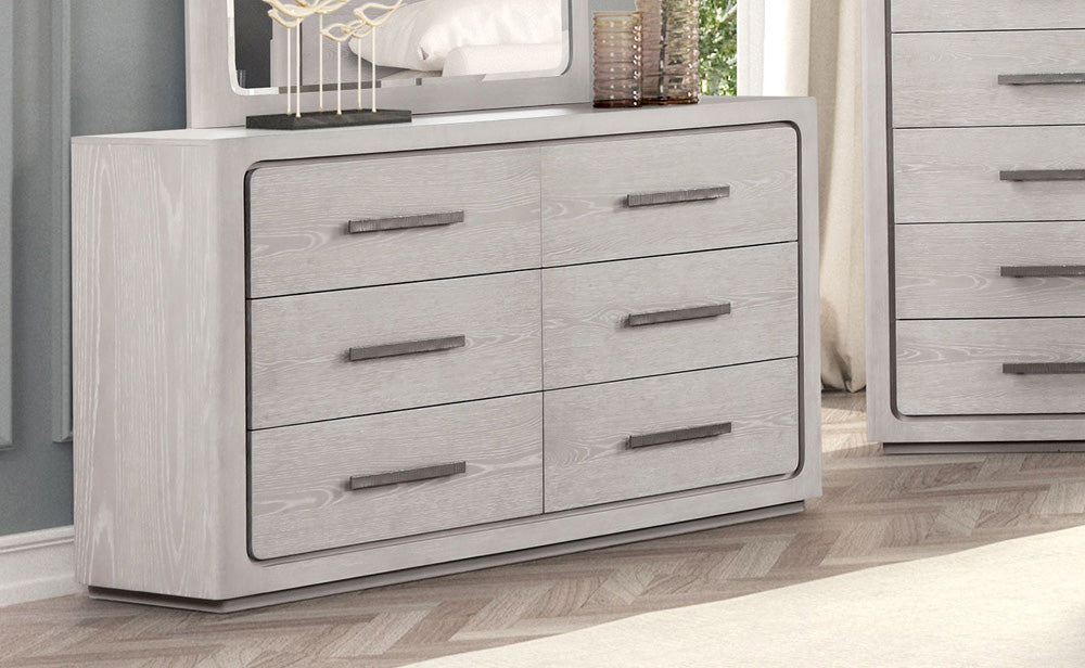 Furniture of America - Crowthorne Dresser in White Oak - FM70100AK-D View 4