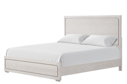 Furniture of America - Crowthorne E.King Bed in White Oak - FM70100AK-EK-BED View 1
