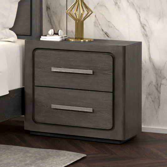 Furniture of America - Crowthorne Nightstand in Warm Gray - FM70100GY-N View 1