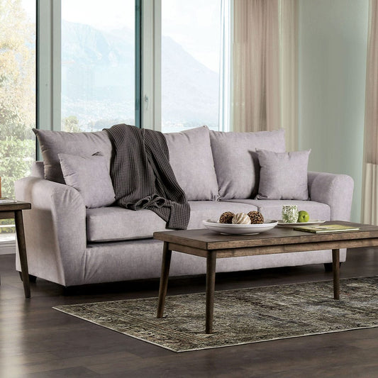 Furniture of America - Croydon Sofa in Light Gray - SM7755-SF View 1