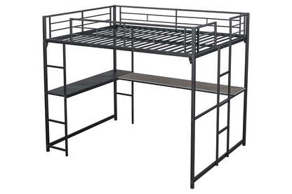 Furniture of America - Cybill Full Loft Bed in Black - FM-BK905BK-F-BED View 2