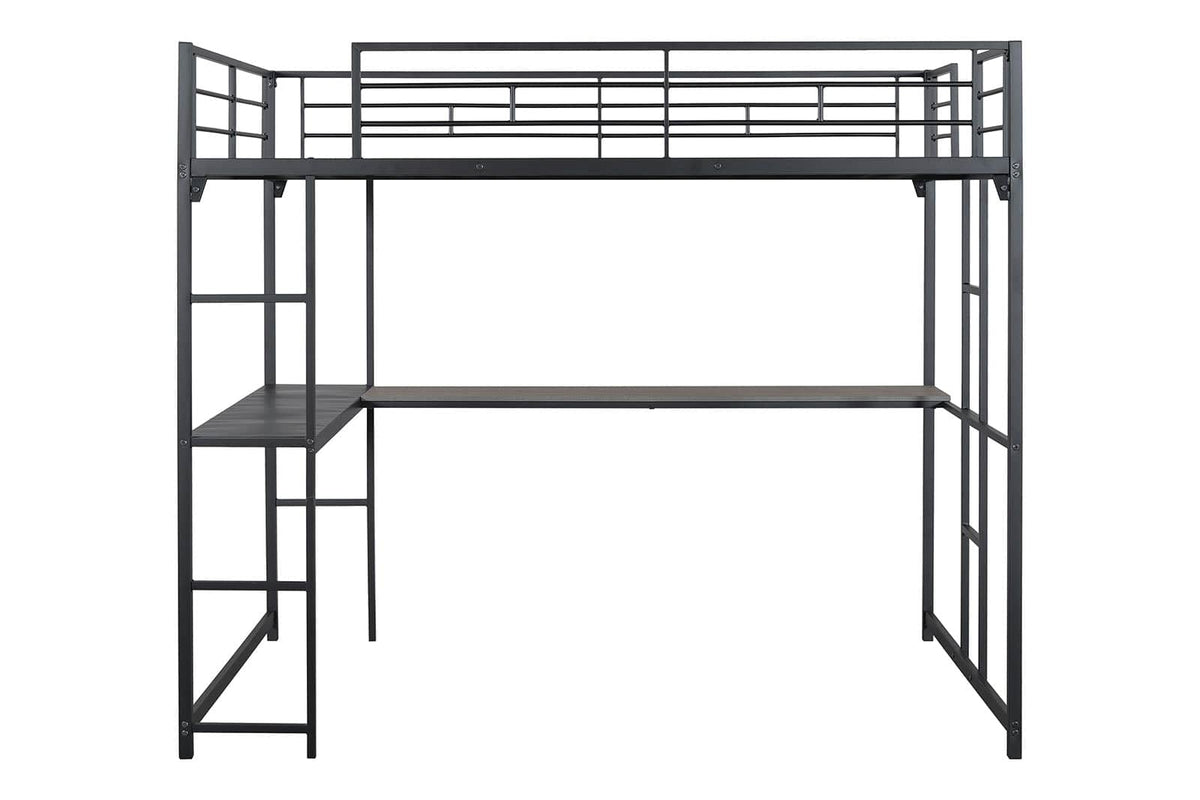 Furniture of America - Cybill Full Loft Bed in Black - FM-BK905BK-F-BED View 4