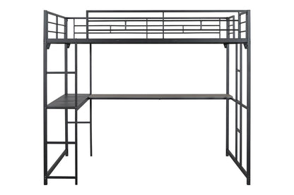 Furniture of America - Cybill Full Loft Bed in Black - FM-BK905BK-F-BED View 4