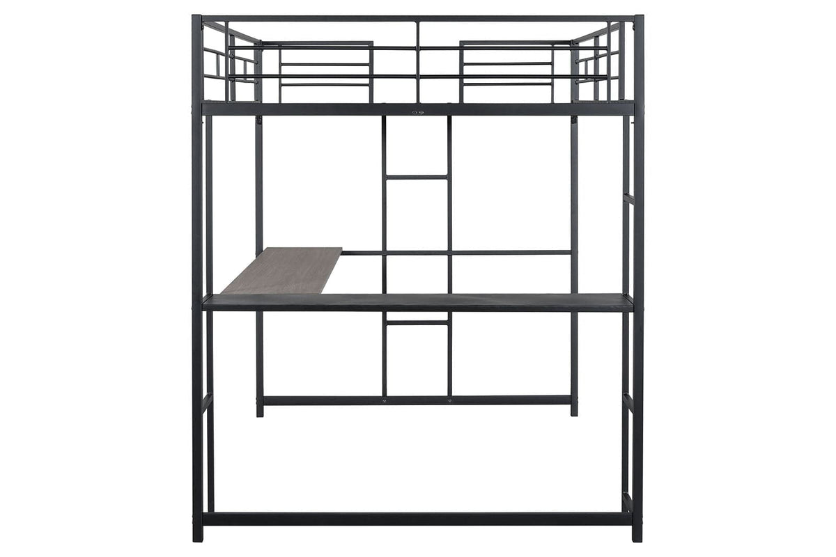 Furniture of America - Cybill Full Loft Bed in Black - FM-BK905BK-F-BED View 5
