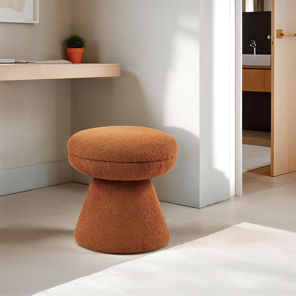 Furniture of America - Cynthia Stool in Saddle Brown - FM-AC8002LB View 1