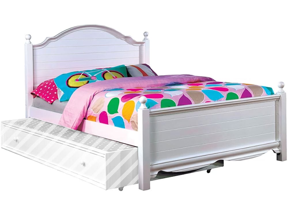 Furniture of America - Dani Full Bed in White - CM7159WH-F-BED-VN View 1