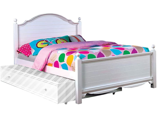 Furniture of America - Dani Full Bed in White - CM7159WH-F-BED-VN View 1