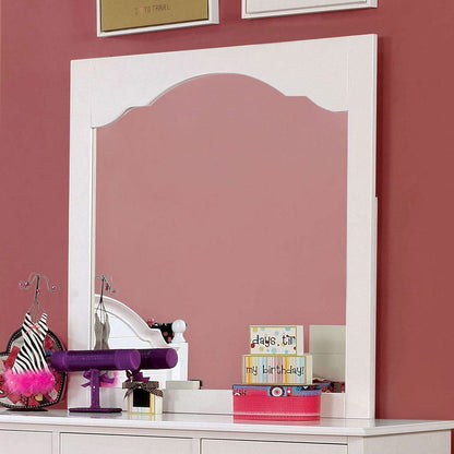 Furniture of America - Dani Mirror in White - CM7159WH-M-VN View 1