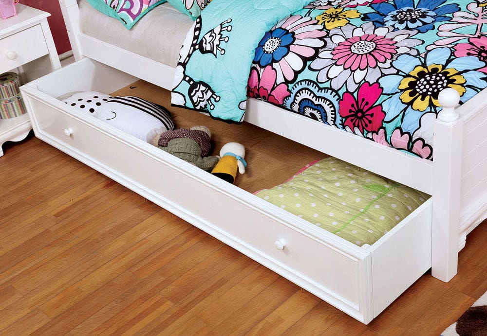 Furniture of America - Dani Trundle in White - CM7159WH-TR-VN View 2