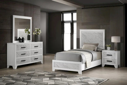 Furniture of America - Darlene - 3 Pc. Twin Bedroom Set - FM72018WH-T-4PC view 1