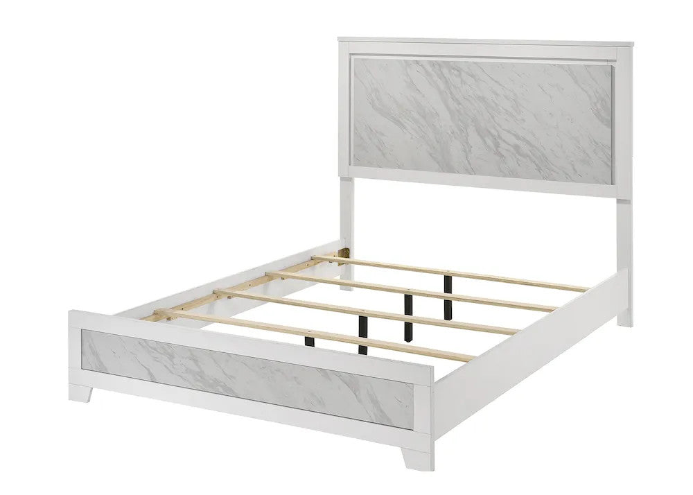 Furniture of America - Darlene - E.King Bed - FM72018WH-EK-BED view 3