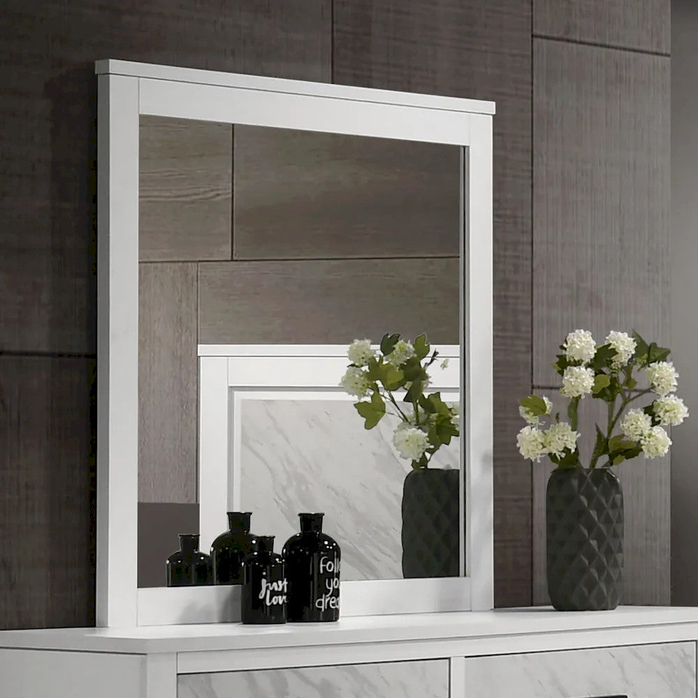 Furniture of America - Darlene - Mirror - FM72018WH-M view 1