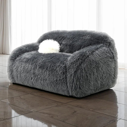Furniture of America - Darwen - Loveseat, Dark Gray - FM64006DG-LV view 1