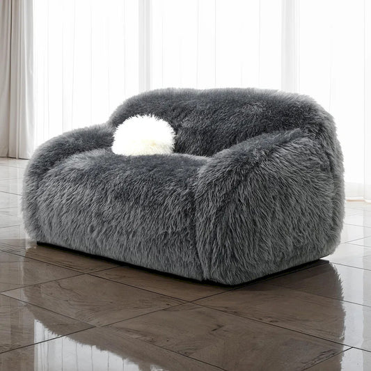 Furniture of America - Darwen - Loveseat, Dark Gray - FM64006DG-LV view 1