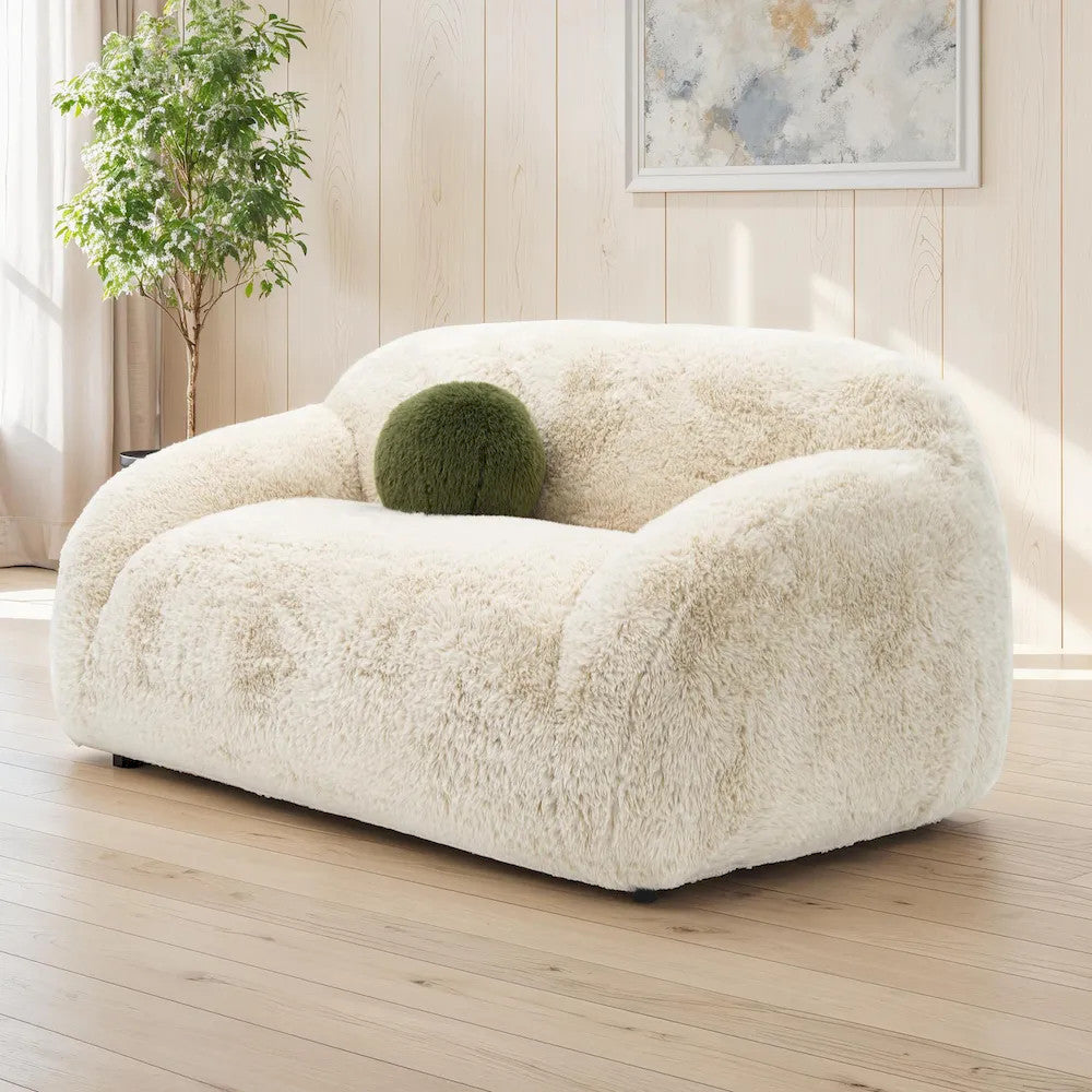 Furniture of America - Darwen - Loveseat, Sand - FM64006BG-LV view 1