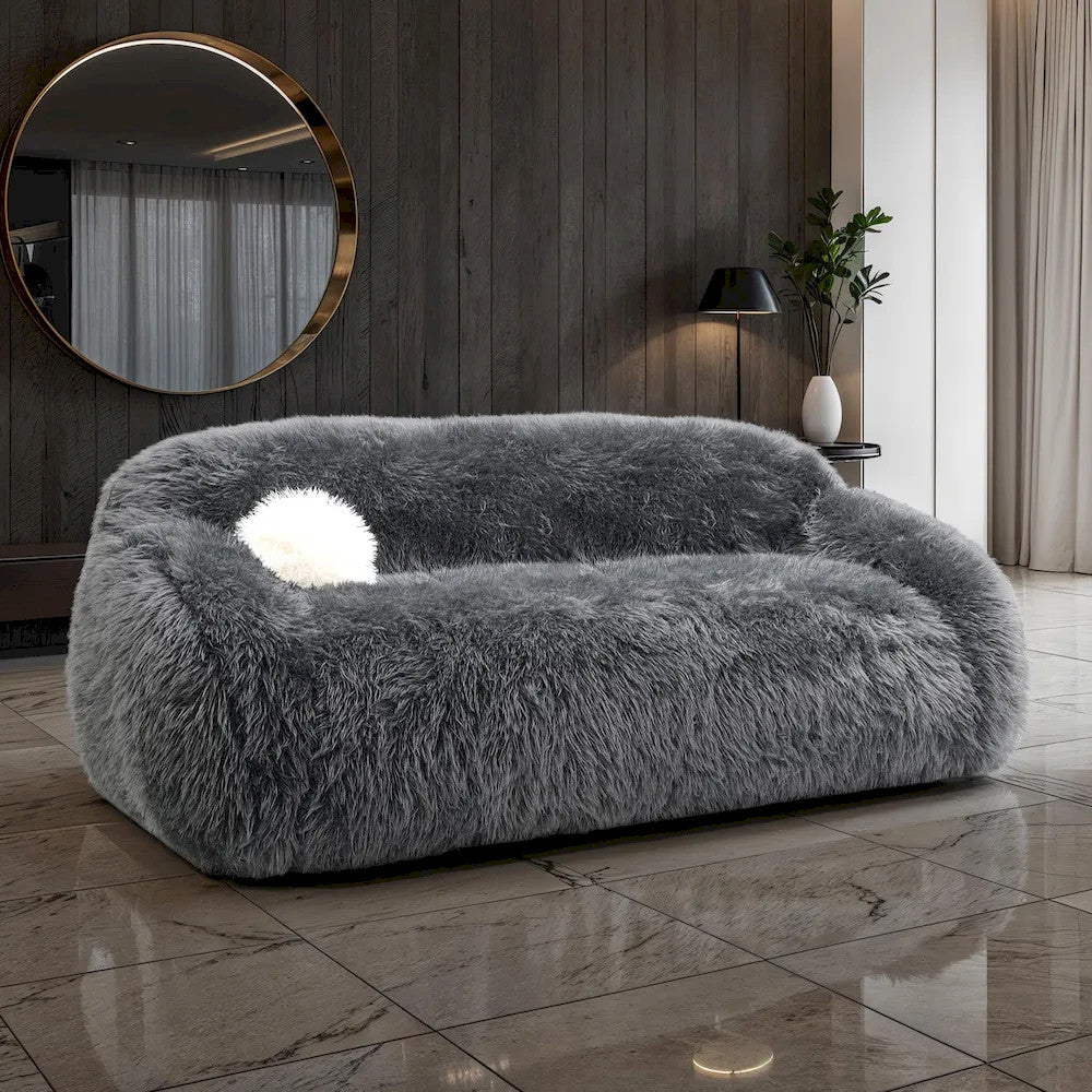Furniture of America - Darwen - Sofa, Dark Gray - FM64006DG-SF view 1