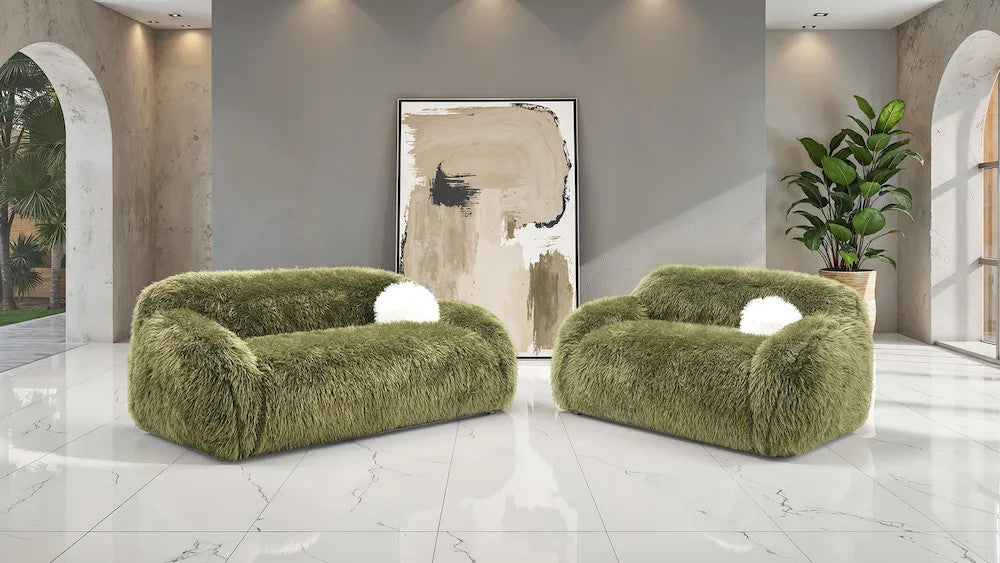 Furniture of America - Darwen - Sofa, Green - FM64006GR-SF view 2