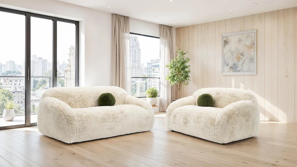 Furniture of America - Darwen - Sofa, Sand - FM64006BG-SF view 2