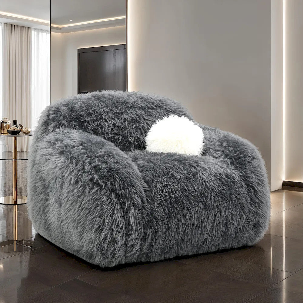 Furniture of America - Darwen - Swivel Chair, Dark Gray - FM64006DG-CH-SW view 1