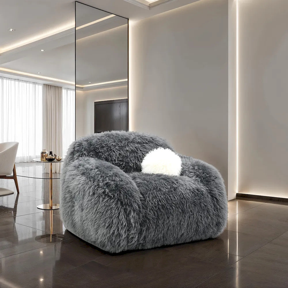 Furniture of America - Darwen - Swivel Chair, Dark Gray - FM64006DG-CH-SW view 2