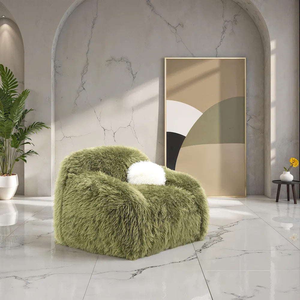 Furniture of America - Darwen - Swivel Chair, Green - FM64006GR-CH-SW view 2