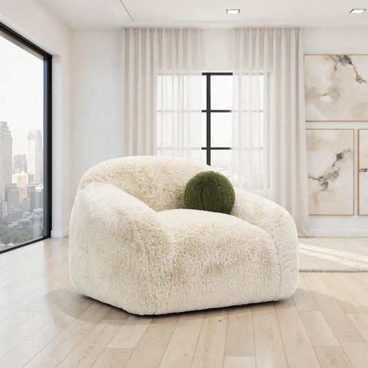 Furniture of America - Darwen - Swivel Chair, Sand - FM64006BG-CH-SW view 2