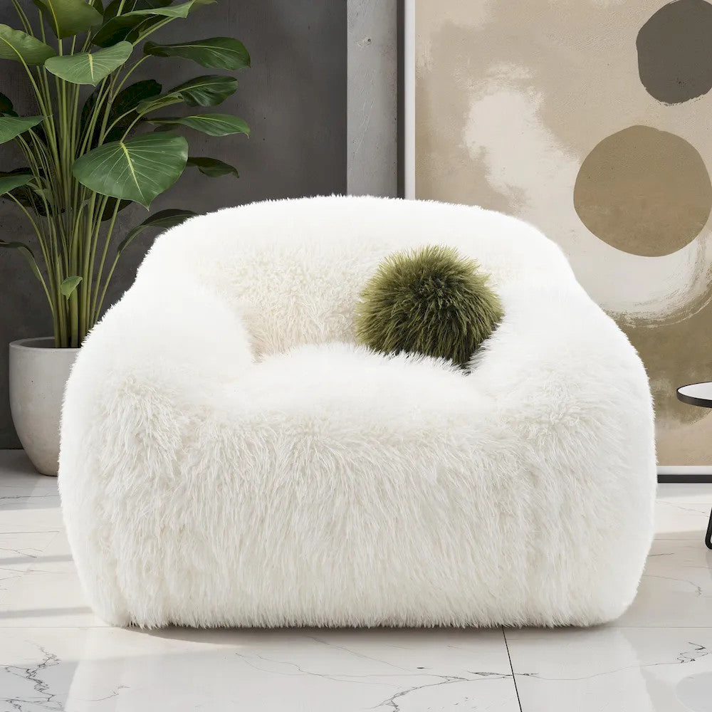 Furniture of America - Darwen - Swivel Chair, White - FM64006WH-CH-SW view 1