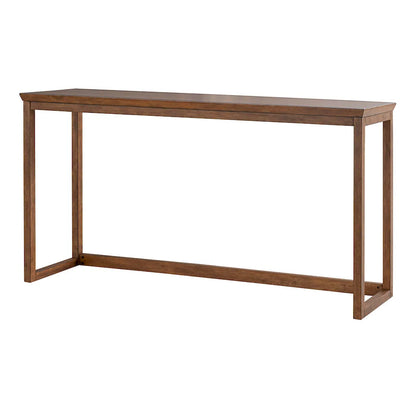 Furniture of America - Daventry - Sofa Table W/ 3 Backless Counter Ht Stools - FM44000WN-ST-4PK view 5
