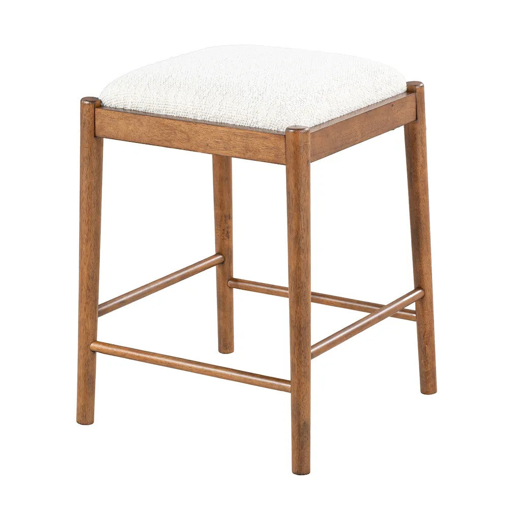 Furniture of America - Daventry - Sofa Table W/ 3 Backless Counter Ht Stools - FM44000WN-ST-4PK view 6